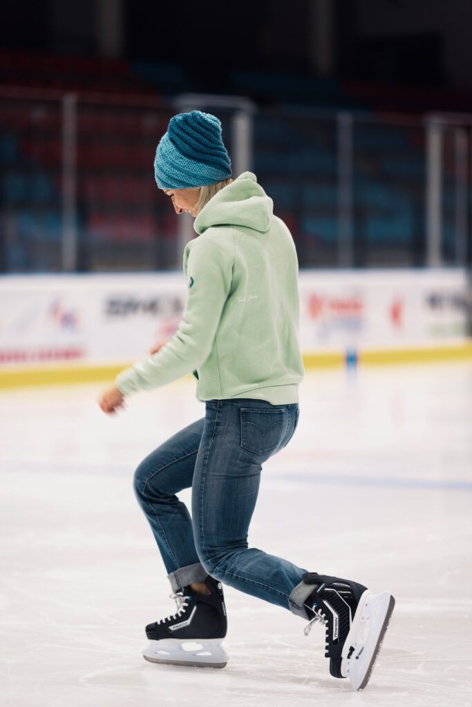 naucz się balansować na łyżwach i utrzymuj równowagę